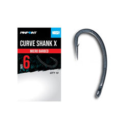 Nash Pinpoint Curve Shank X Micro Barbed Hooks